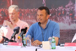 17. Uluslararası Meis Kaş Yüzme Yarışı basın toplantısı