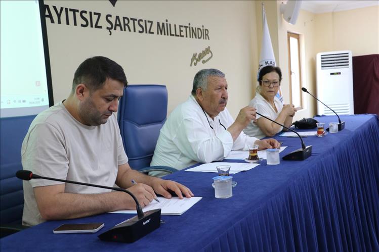Kaş Belediyesi Olağanüstü Meclis Toplantısı yapıldı