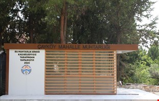 Gökçeören, Çavdır ve Çayköy Mahalleleri Muhtarlık Ofislerinin Yapımı Projesi